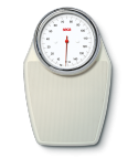 Bascula de piso, dial  seca 760